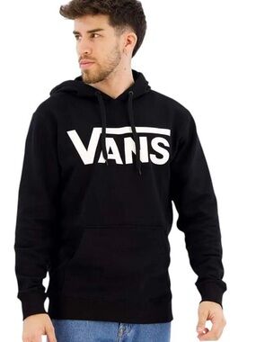 Vans Mens Classic Pullover Hoodie Black